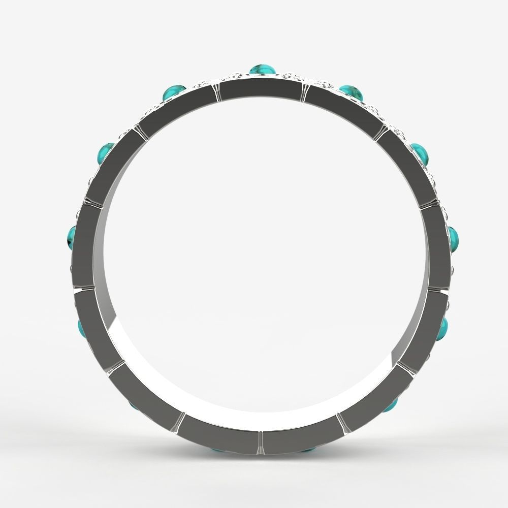 A ring in the style of Ciri from The Witcher-3 3D print model_14