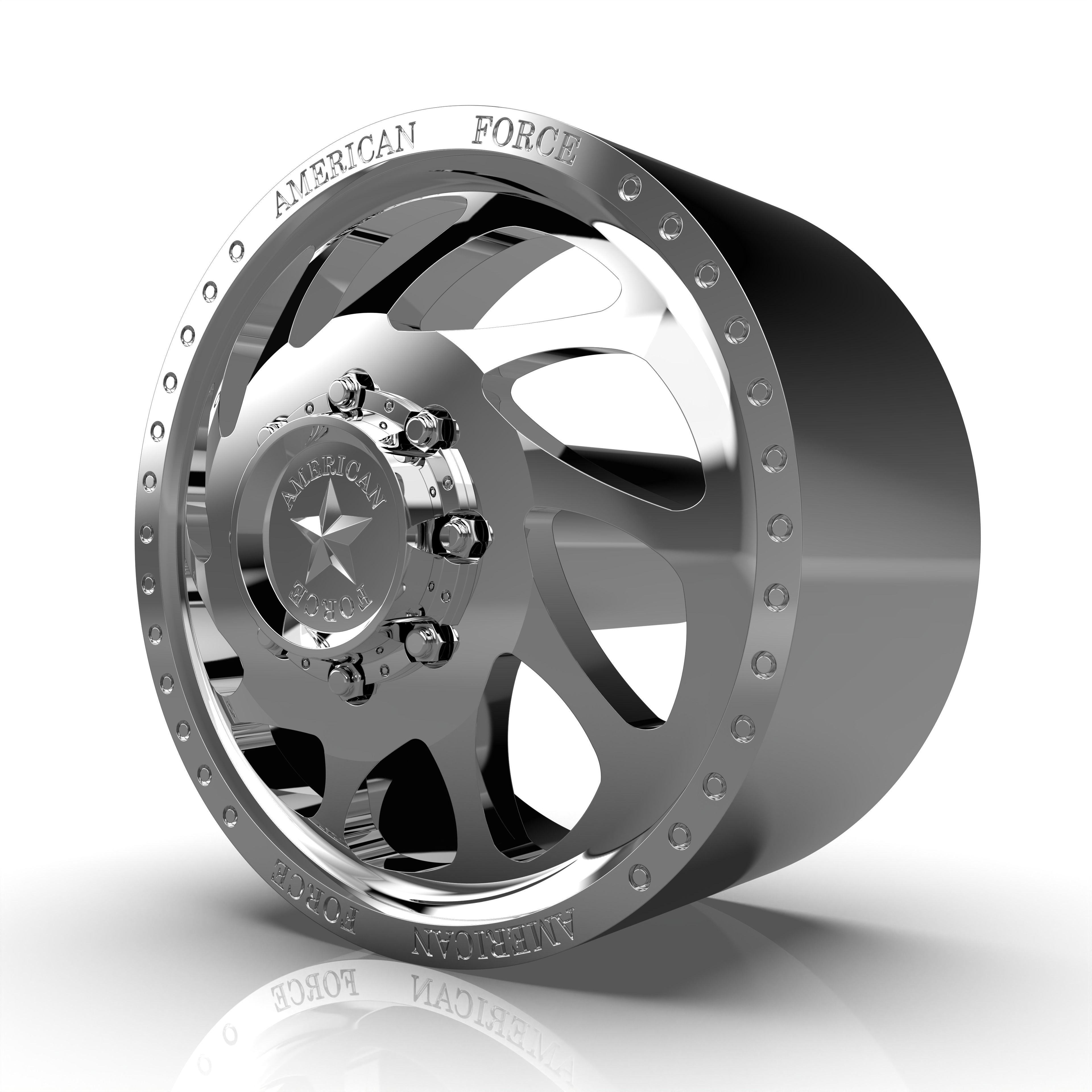 AMERICAN FORCE DB05 WAVE DBO WHEEL 3D model_2