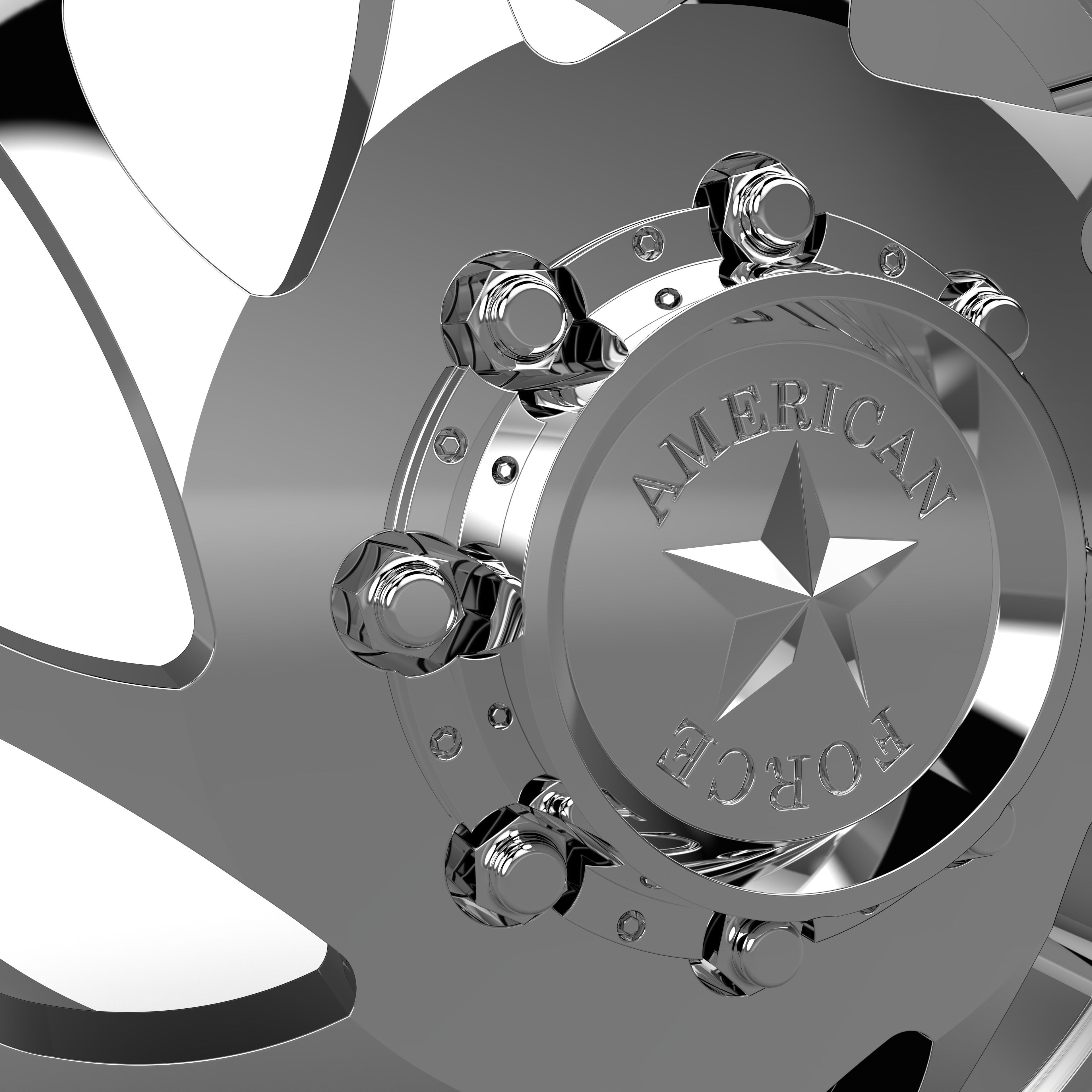 AMERICAN FORCE DB05 WAVE DBO WHEEL 3D model_4
