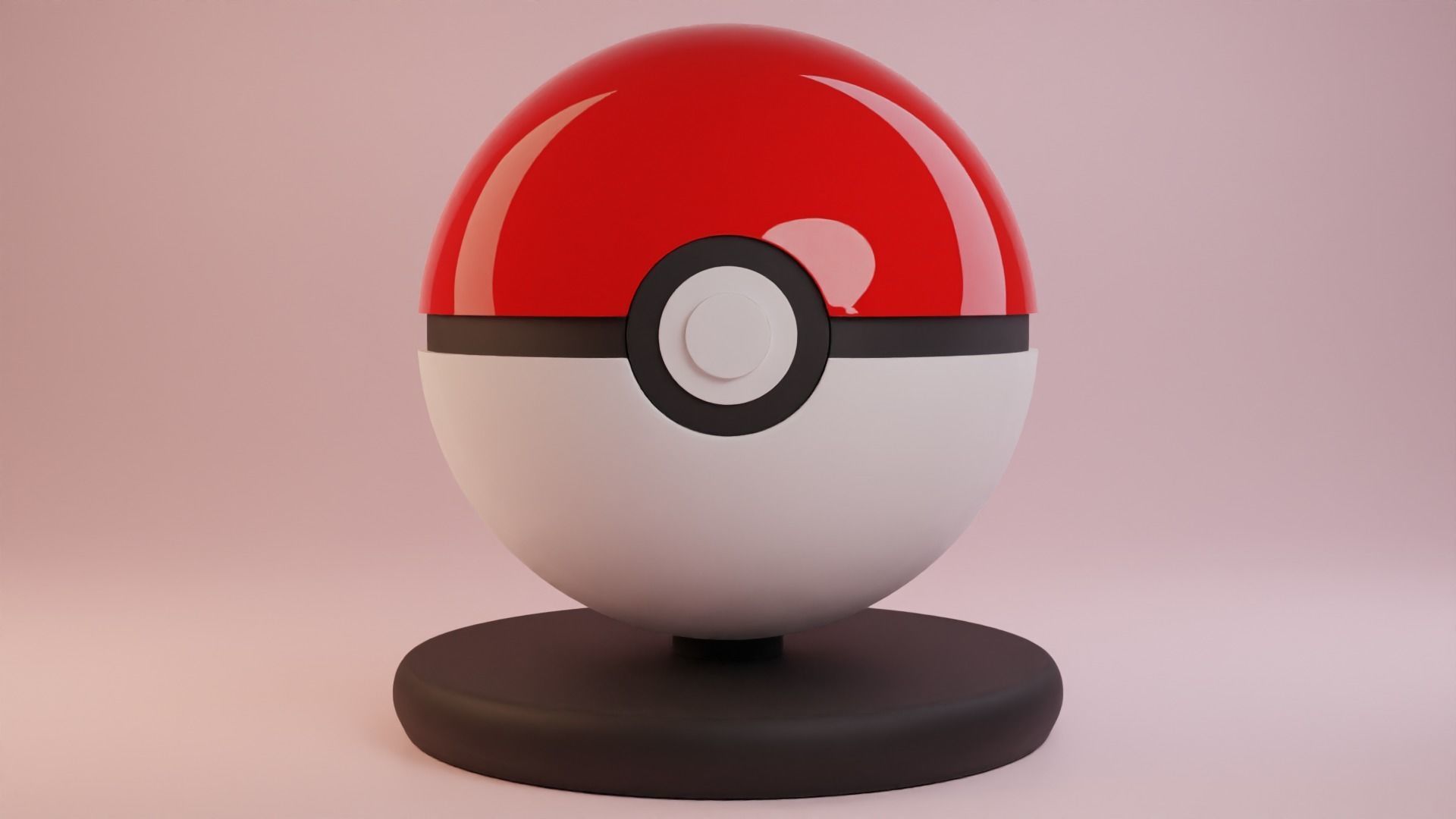 Pokeball pokemon egg 3D model_10