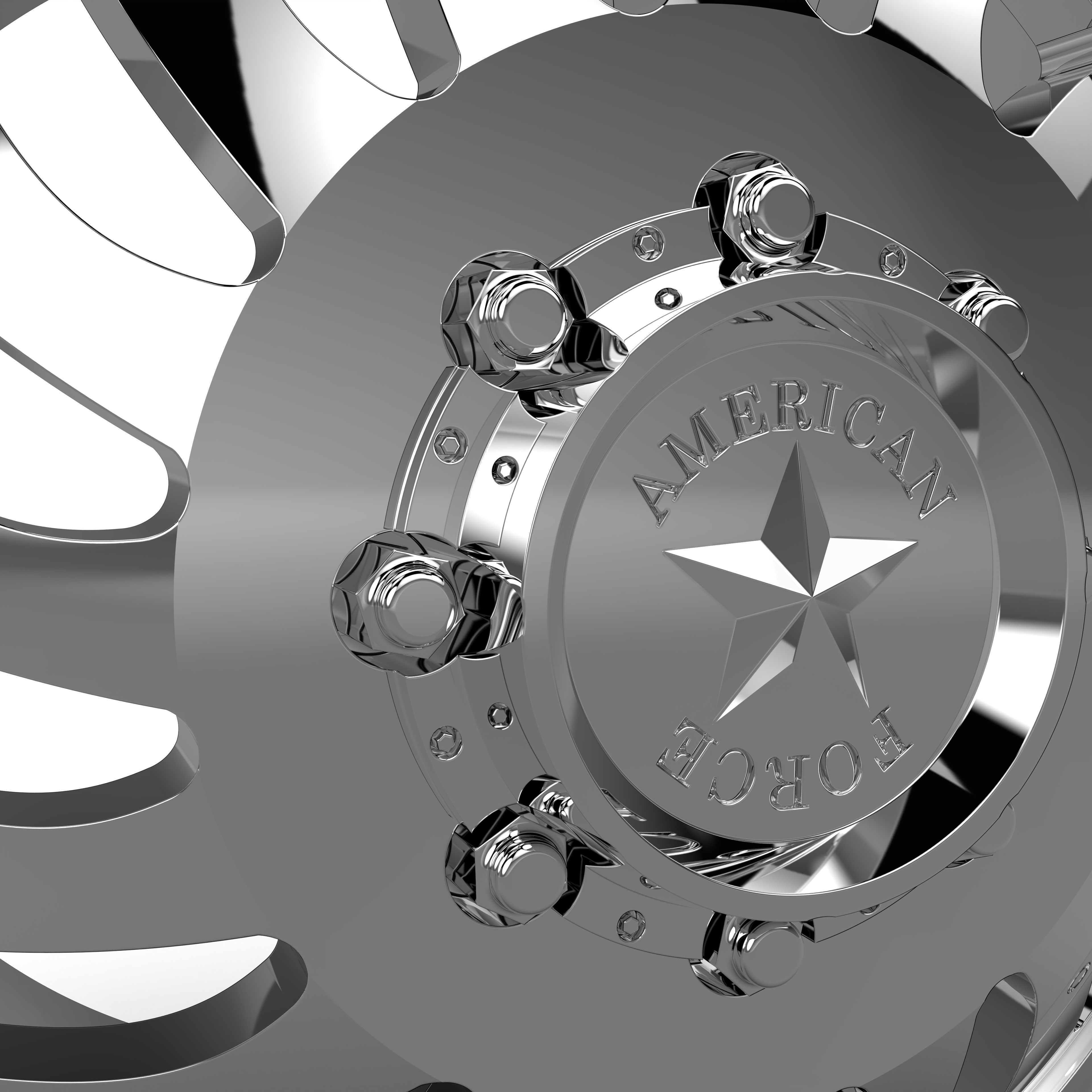 AMERICAN FORCE DB06 WAVE DBO1 WHEEL 3D model_4