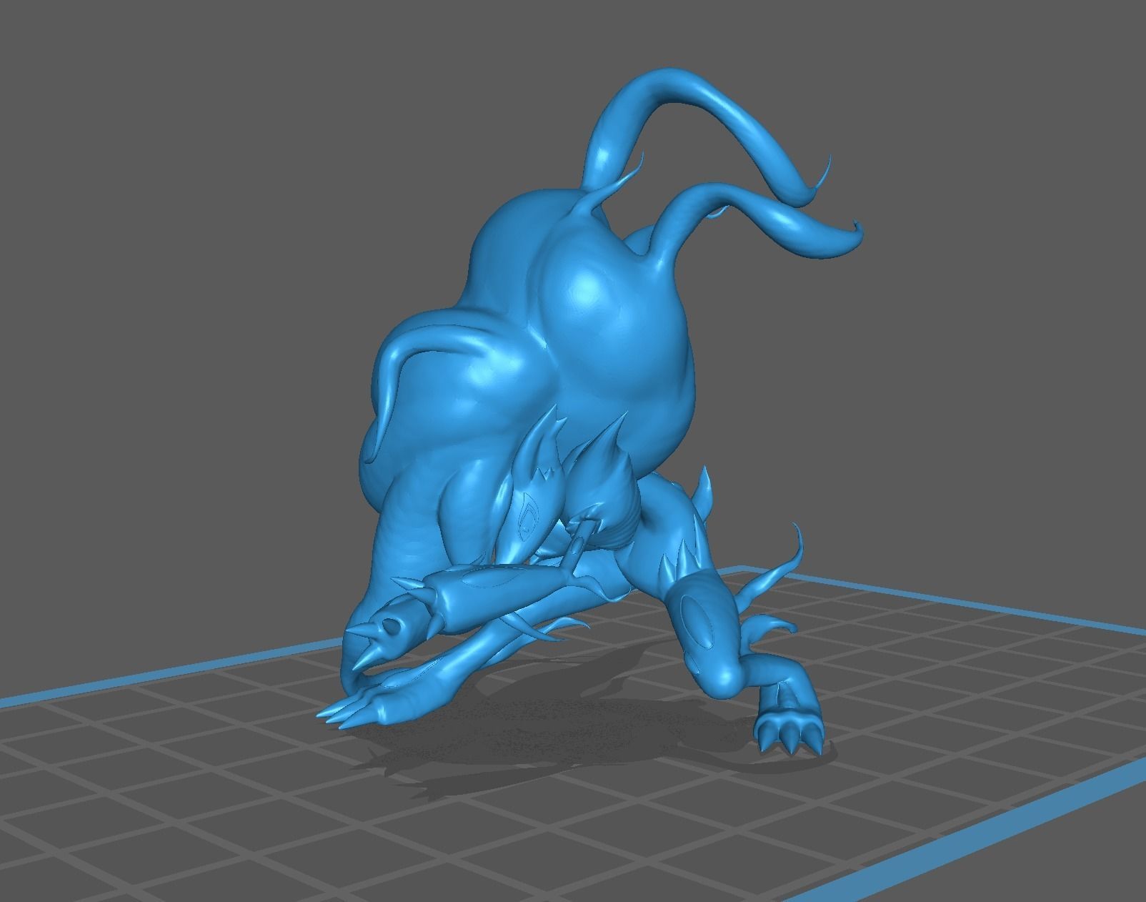 Hisuian Zorua and Zoroark 3D print model 3D print model_25