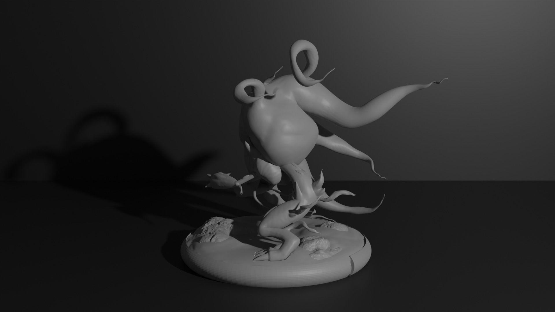 Hisuian Zoroark pokemon 3D print model 3D print model_7