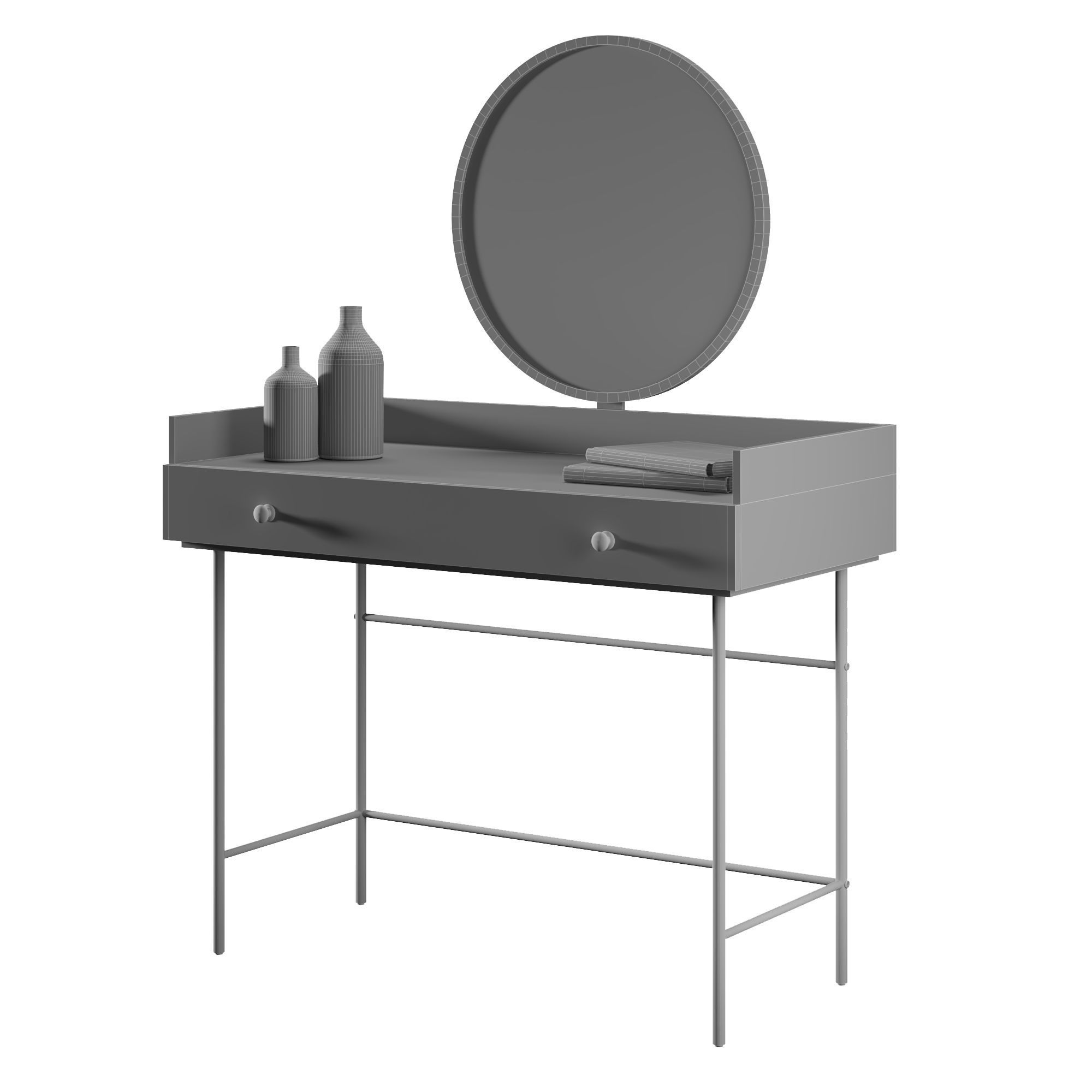 Jagger Dressing Table by Maisonsdumonde 3D model_4