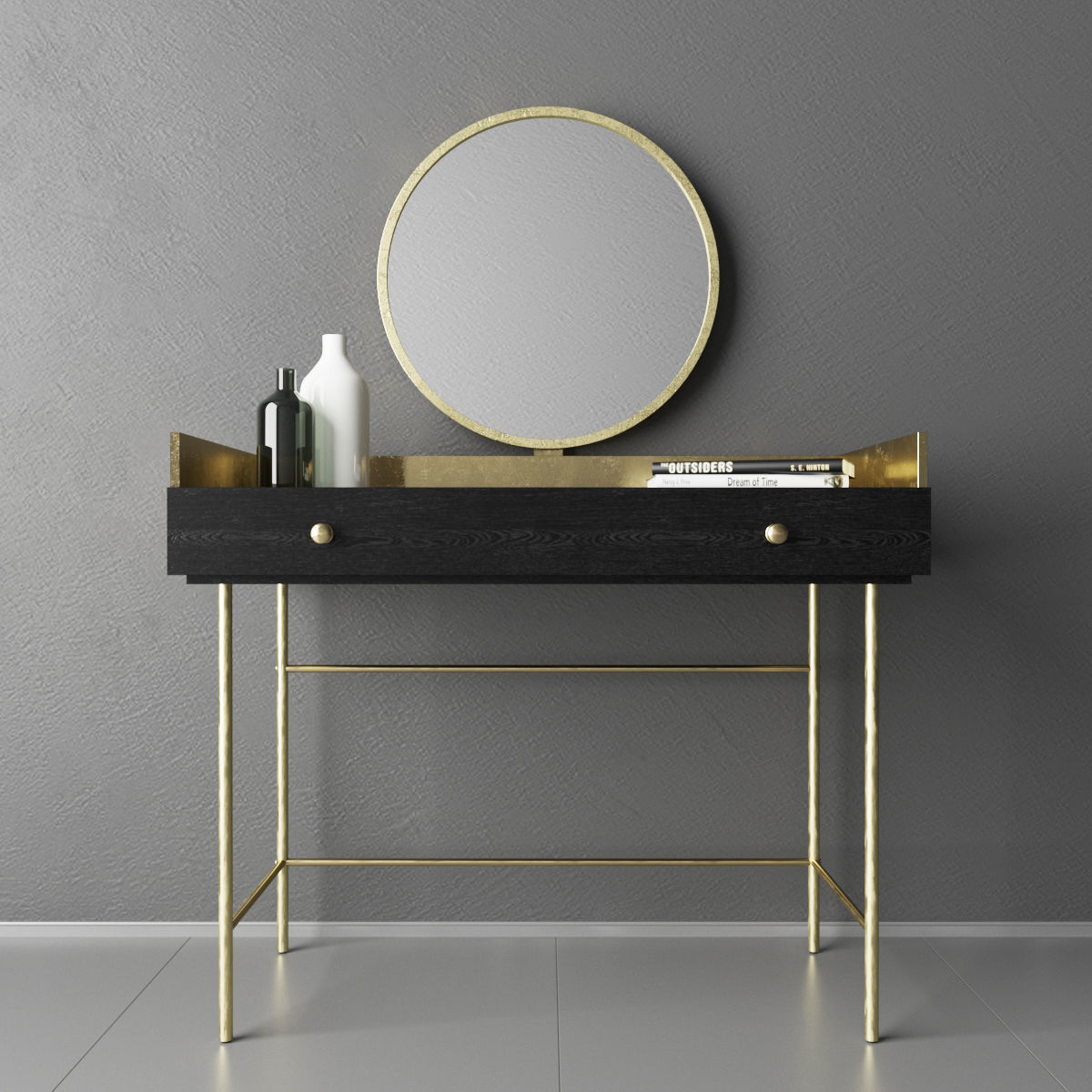 Jagger Dressing Table by Maisonsdumonde 3D model_3