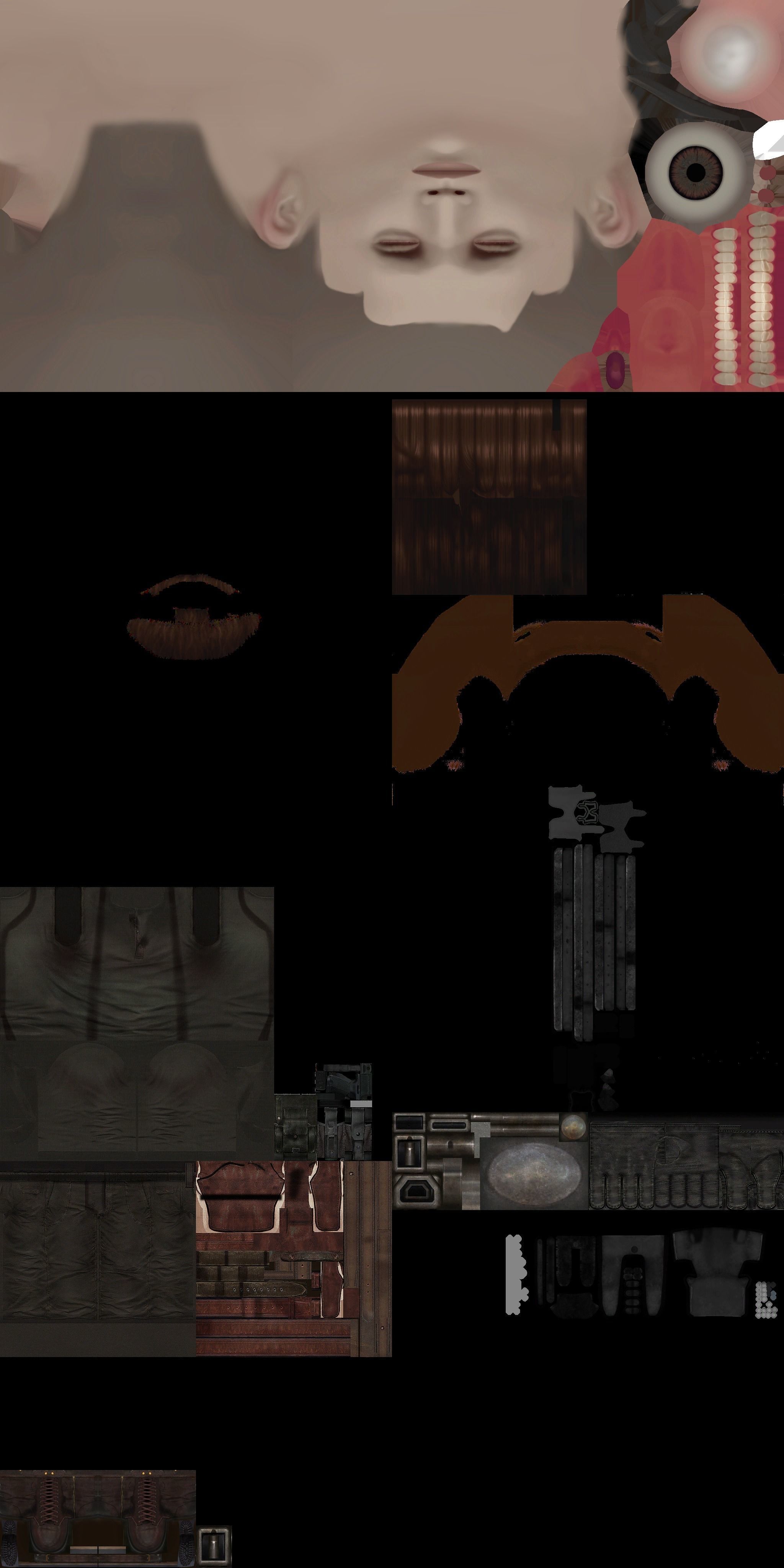 Dynamic 3D Man Character Model Low Poly Fully Rigged  Low-poly 3D model_11