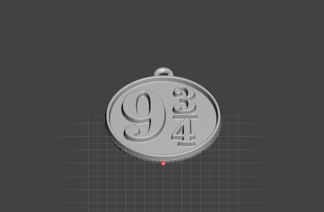 Harry Potter Necklace 3D print model_2