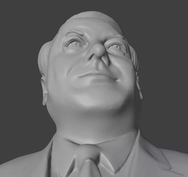 Boris Yeltsin 3D print model_19