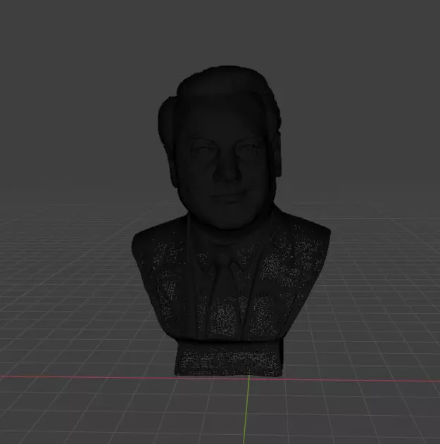 Boris Yeltsin 3D print model_21