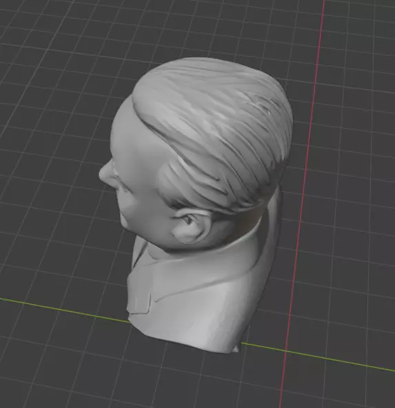 Boris Yeltsin 3D print model_11