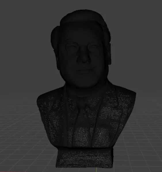 Boris Yeltsin 3D print model_20