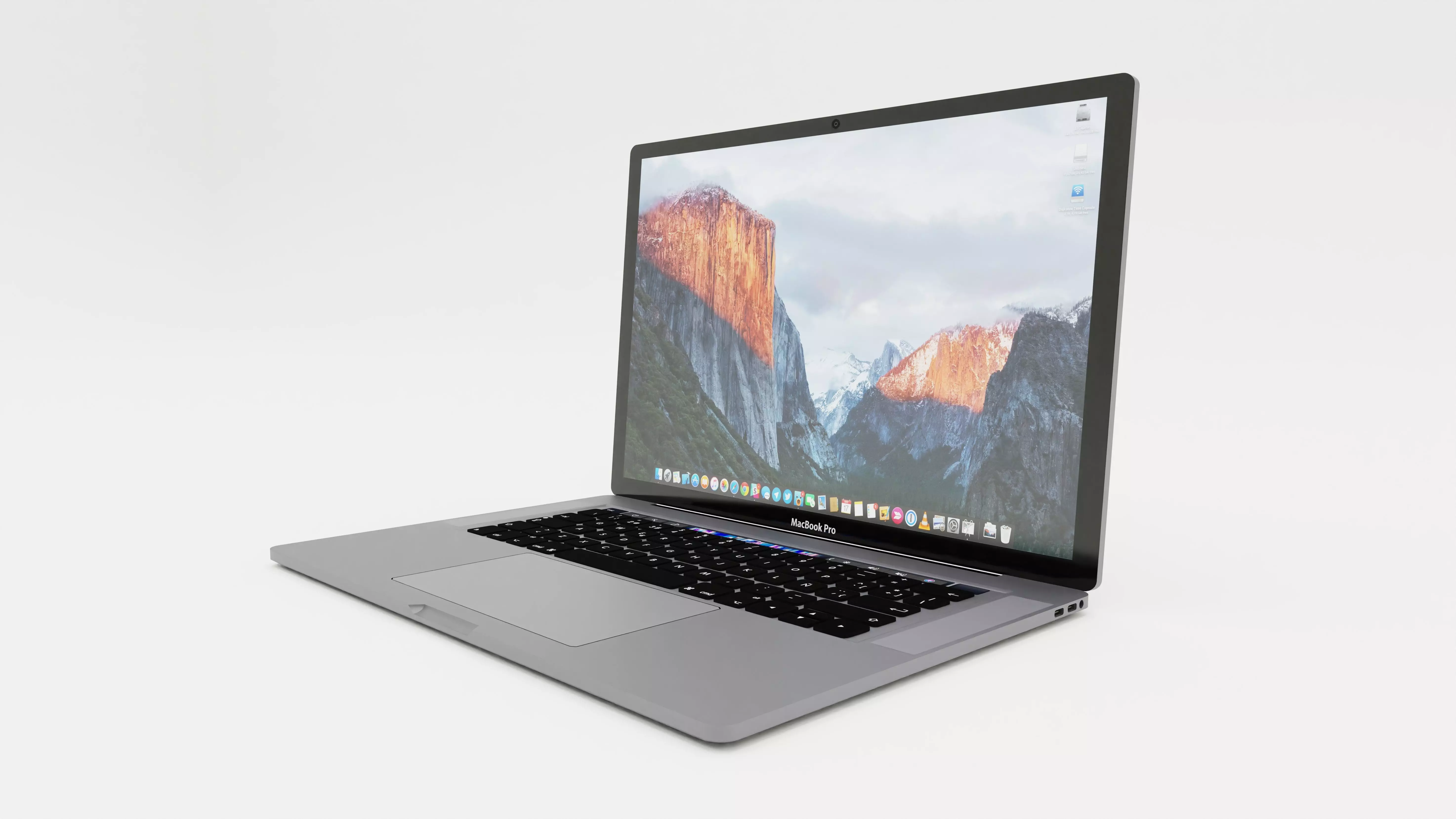 MacBook Pro by Apple 3D model 3D model_0