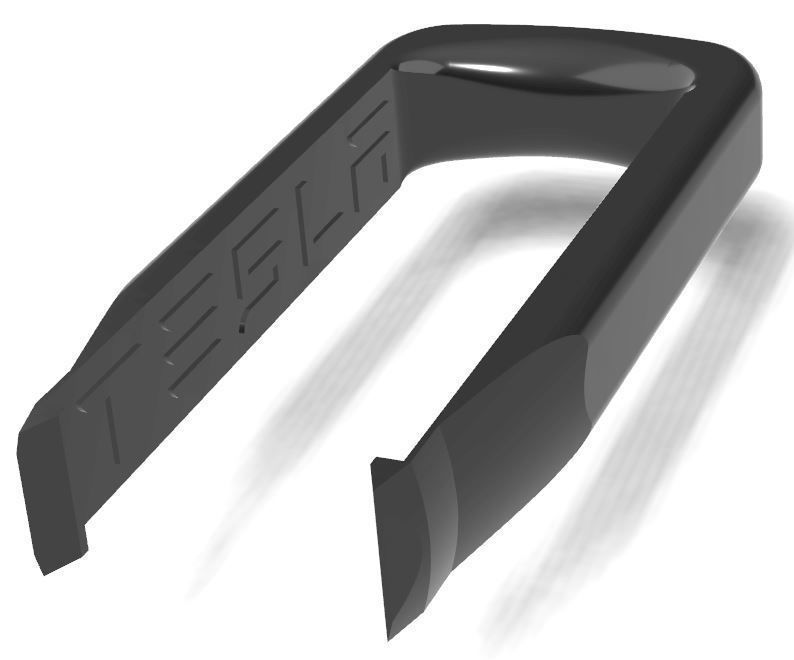 mjs2302 Tesla lug nut covers 3D print kit 3D print model_9