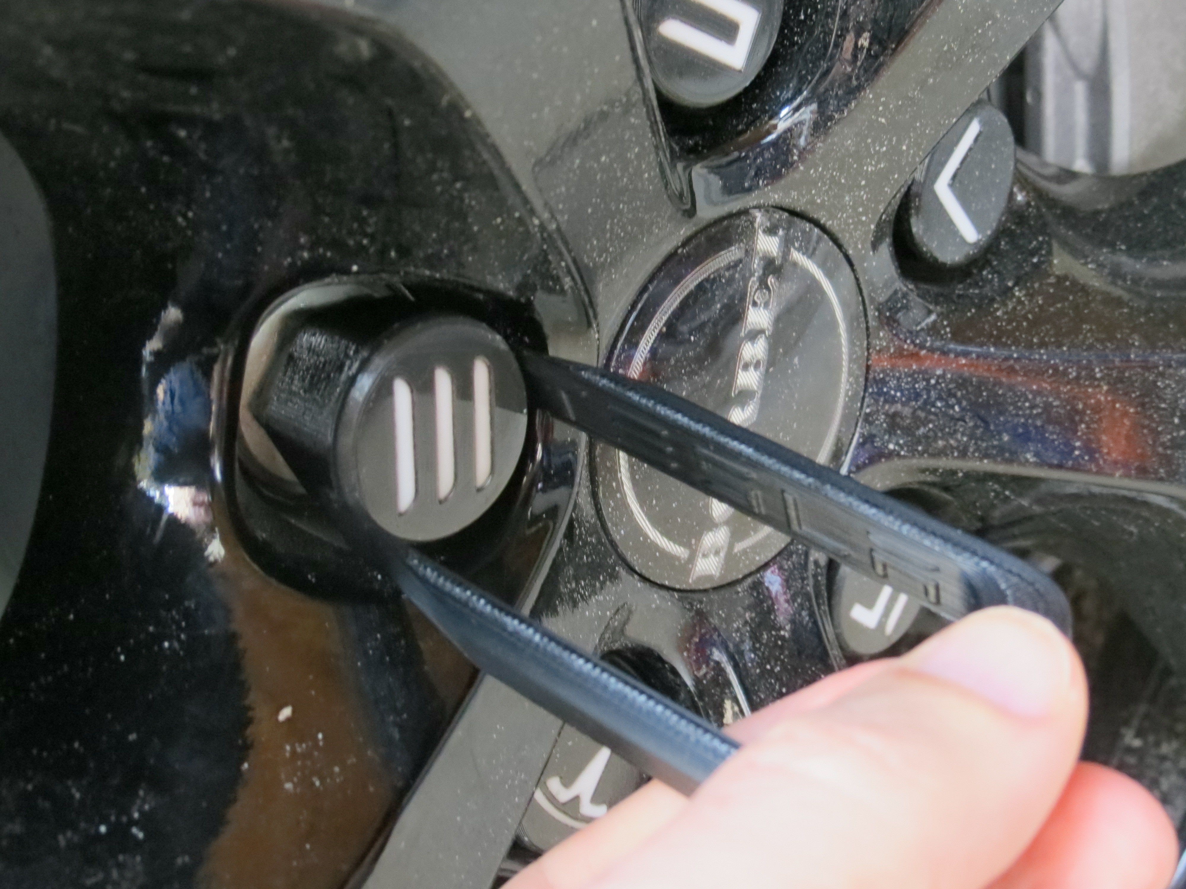 mjs2302 Tesla lug nut covers 3D print kit 3D print model_11