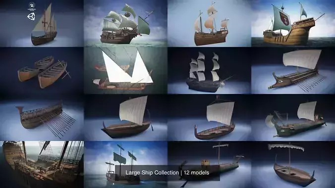 Large Ship Collection 