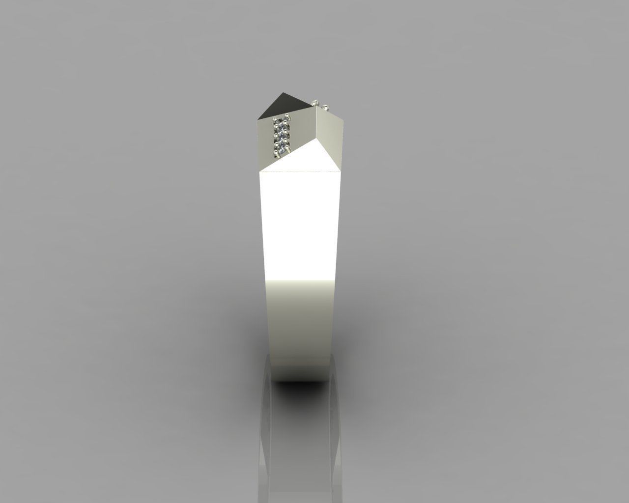 marriage ring 3D print model_6