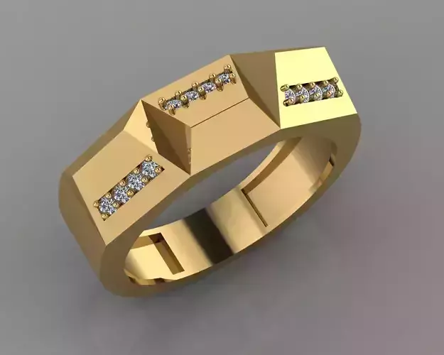 marriage ring 3D print model