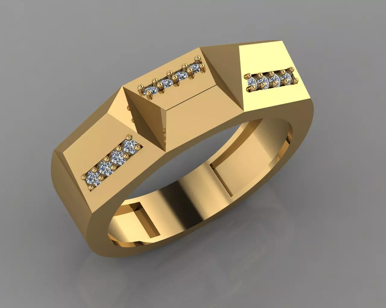 marriage ring 3D print model_0