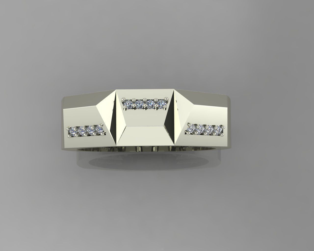 marriage ring 3D print model_3