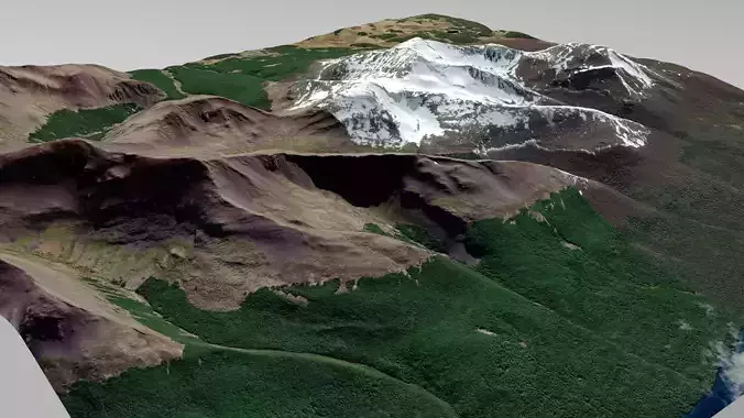 Mountain landscape Cerro Hinjo Argentina