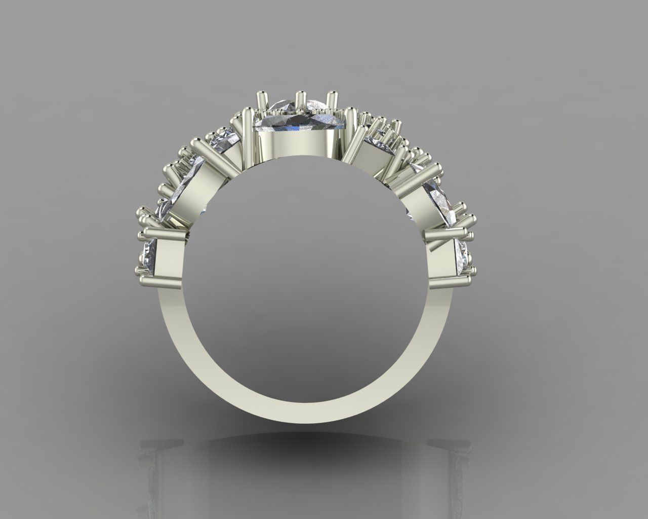 Different jewelry ring 3D print model_6