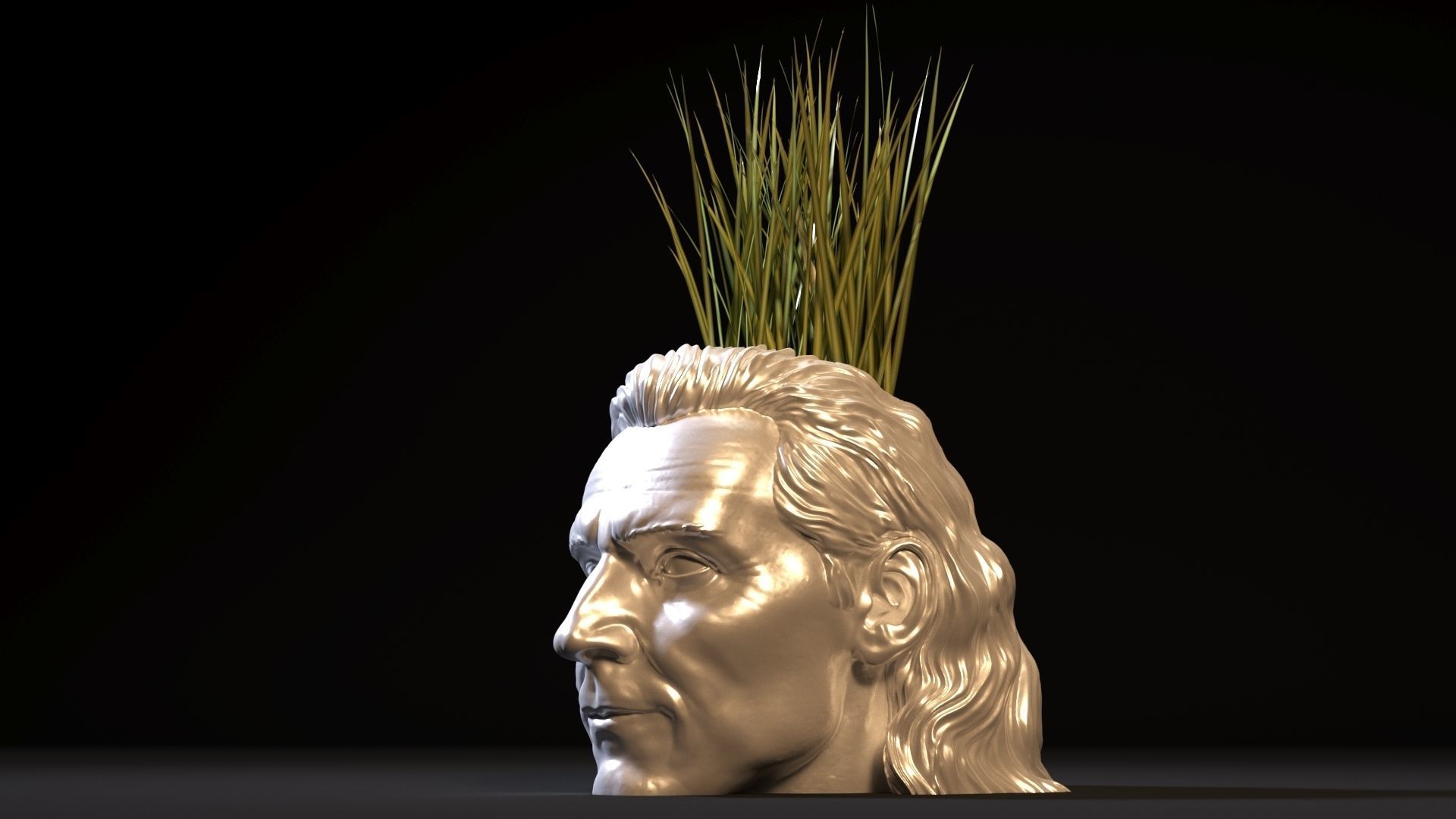 Marvel heroes planters 3D print model_15