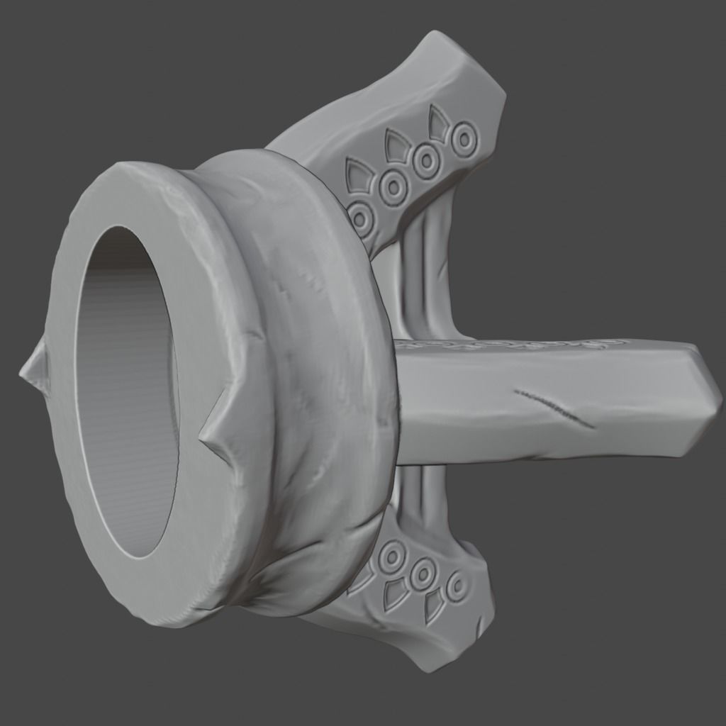 CHAOS BLADES GOD OF WAR RAGRAROK 3D print model_31