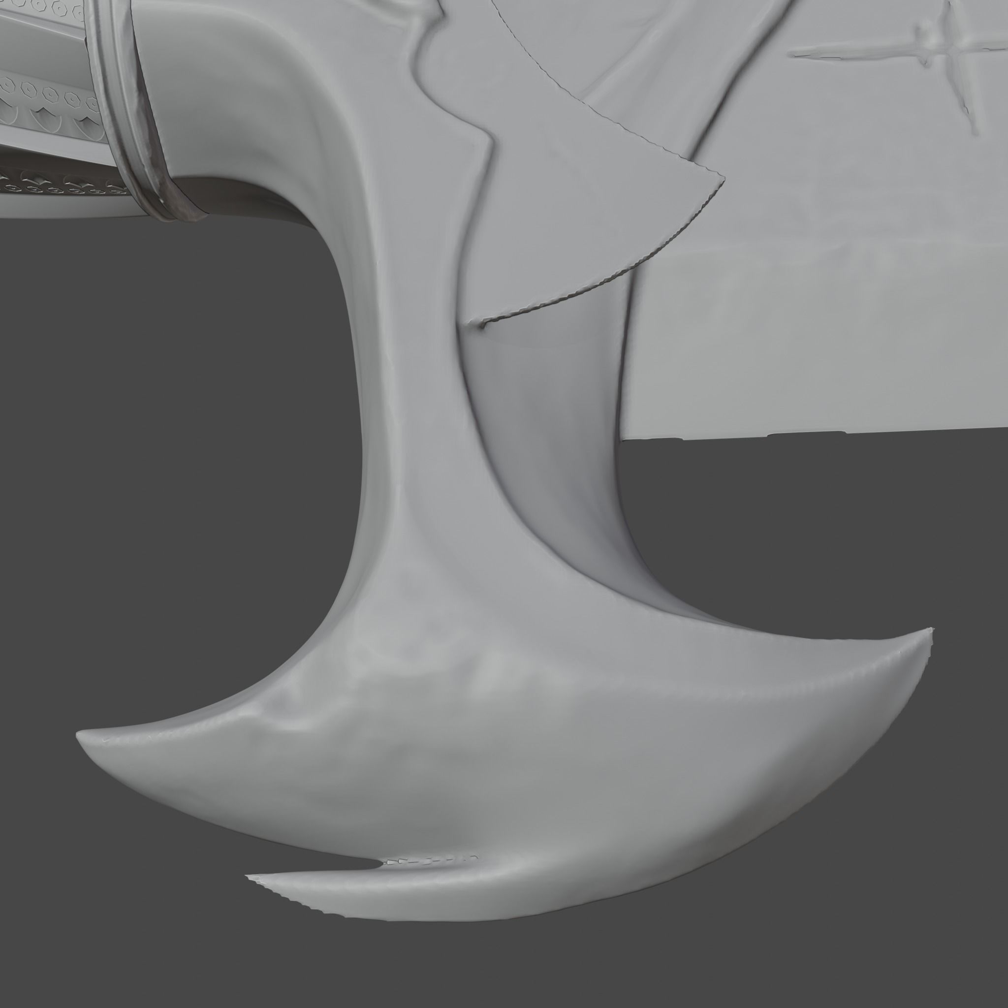 CHAOS BLADES GOD OF WAR RAGRAROK 3D print model_34