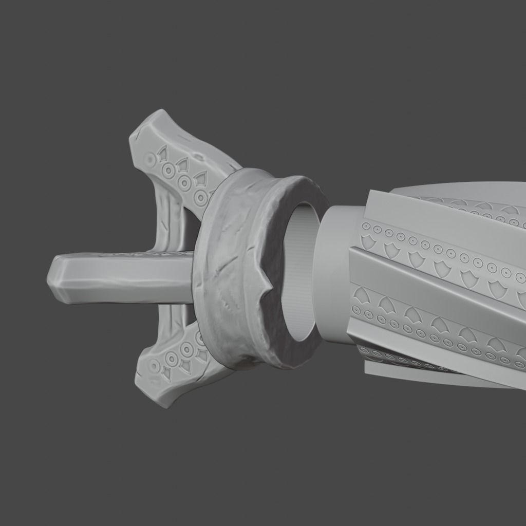 CHAOS BLADES GOD OF WAR RAGRAROK 3D print model_18