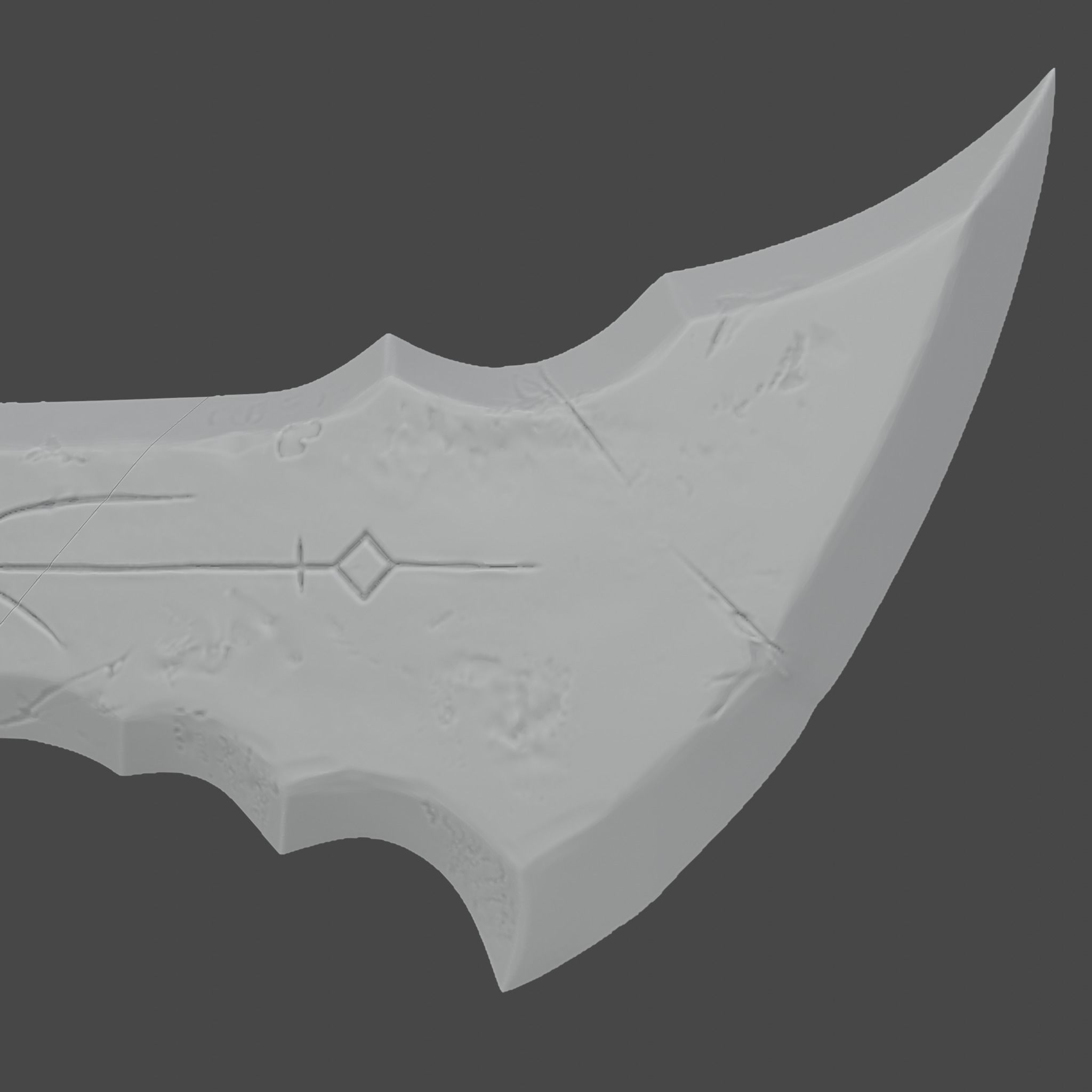 CHAOS BLADES GOD OF WAR RAGRAROK 3D print model_9