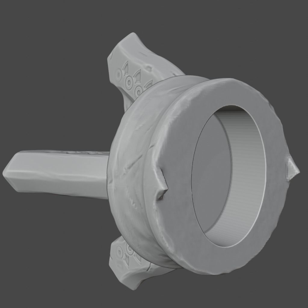 CHAOS BLADES GOD OF WAR RAGRAROK 3D print model_30