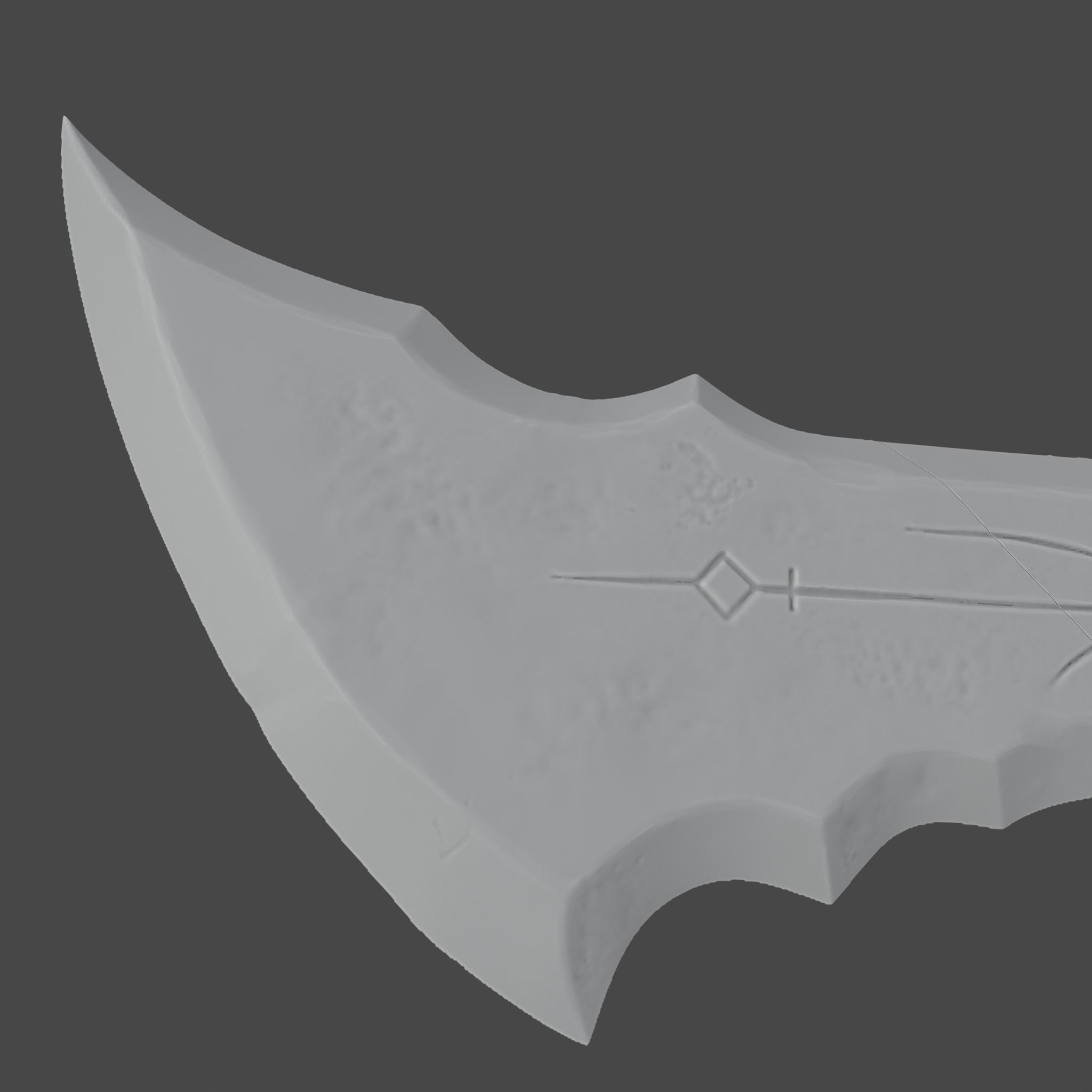 CHAOS BLADES GOD OF WAR RAGRAROK 3D print model_7