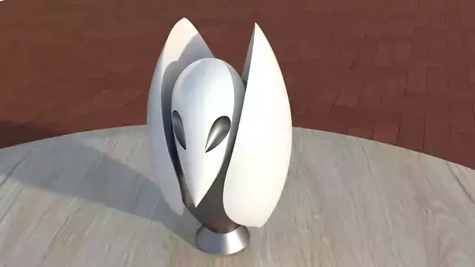 Raven Staff 3D print model