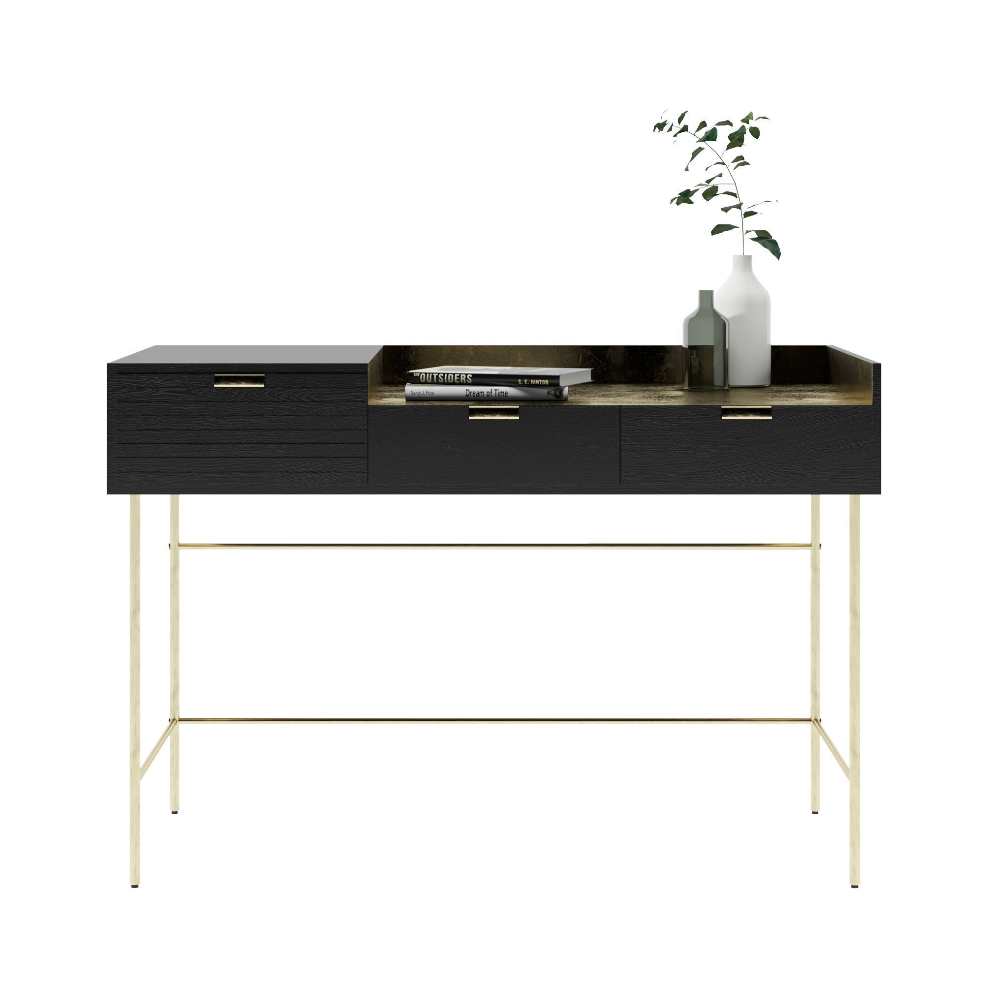 Jagger Drawer Desk by Maisonsdumonde 3D model_1