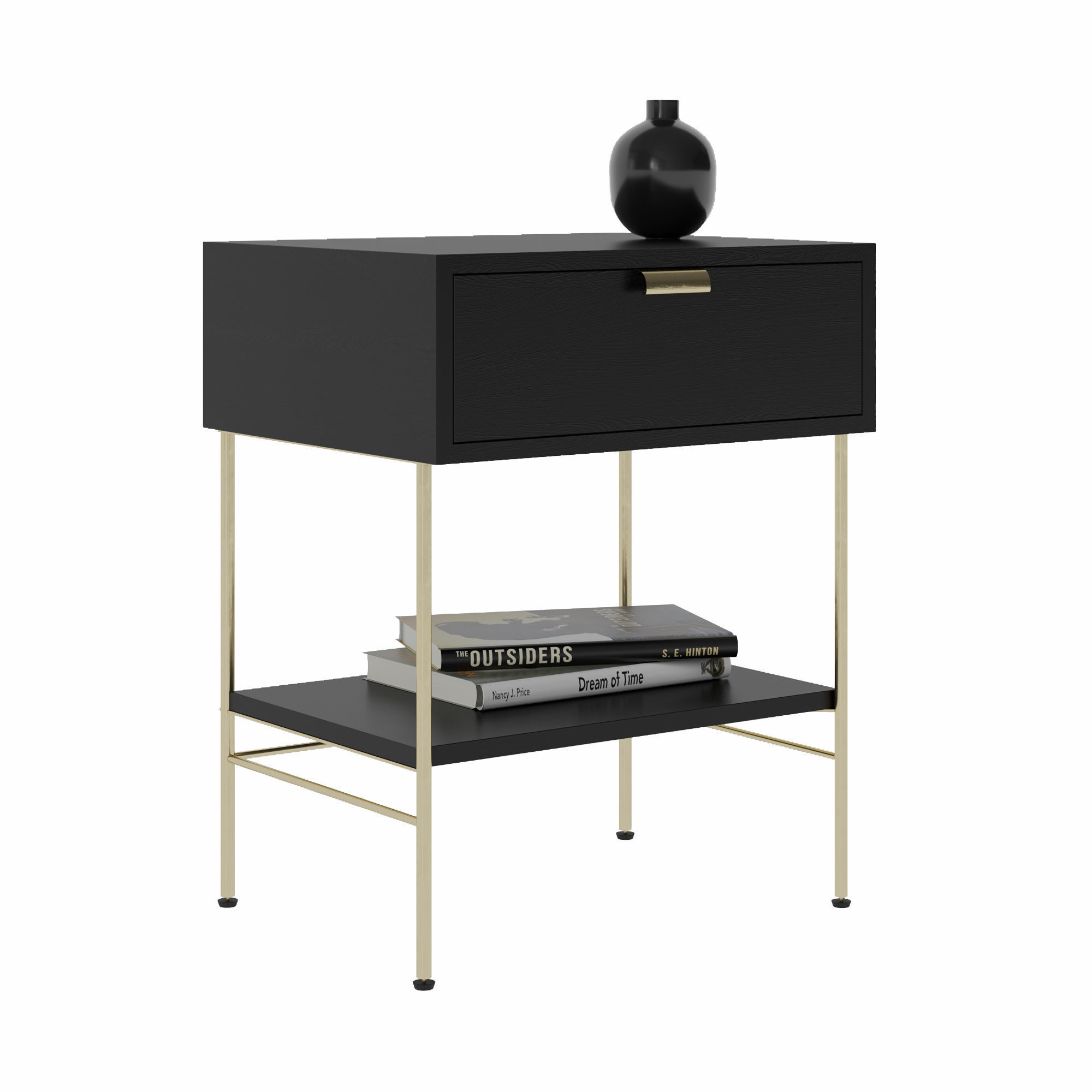 Jagger Bedside Table by Maisonsdumonde 3D model_2