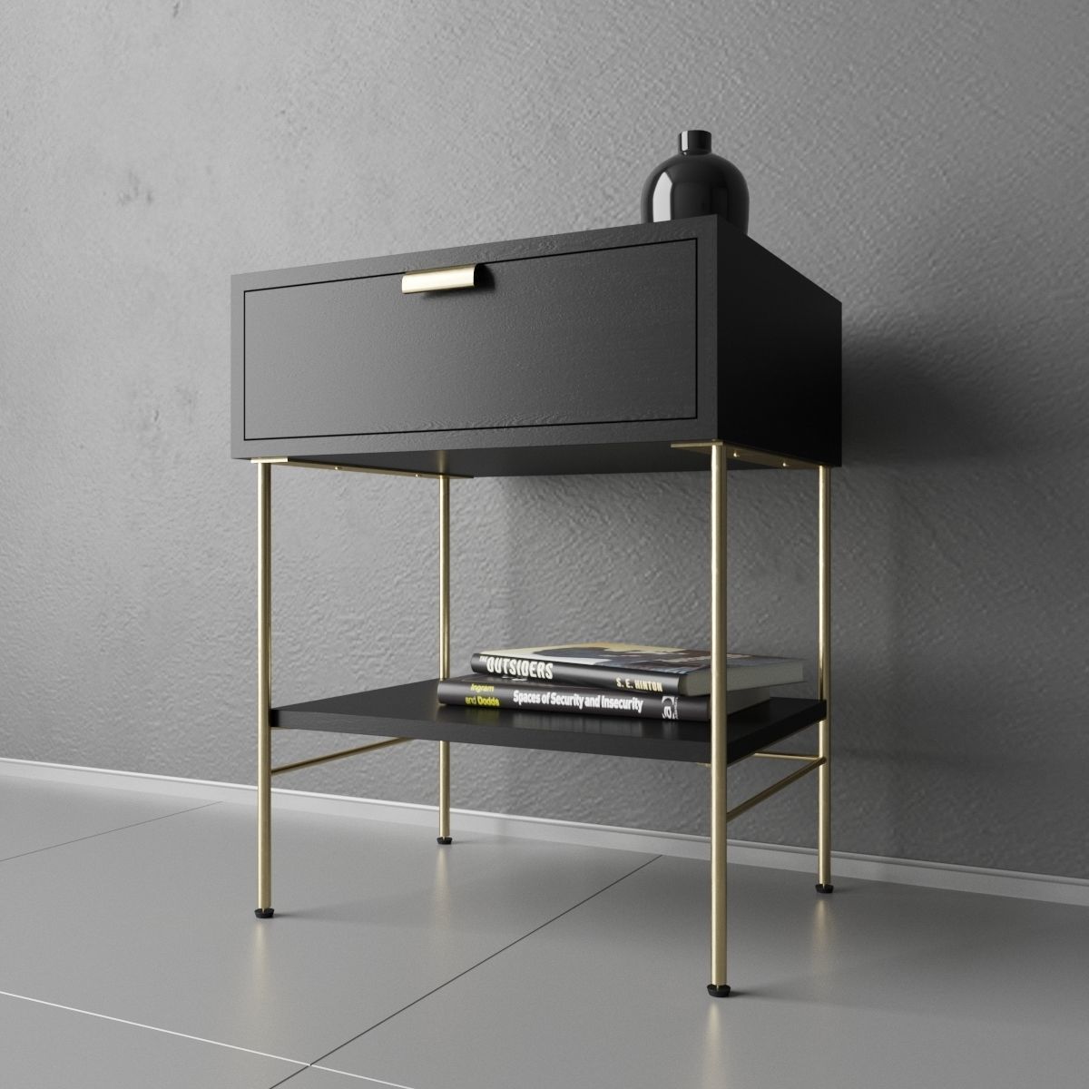 Jagger Bedside Table by Maisonsdumonde 3D model_3