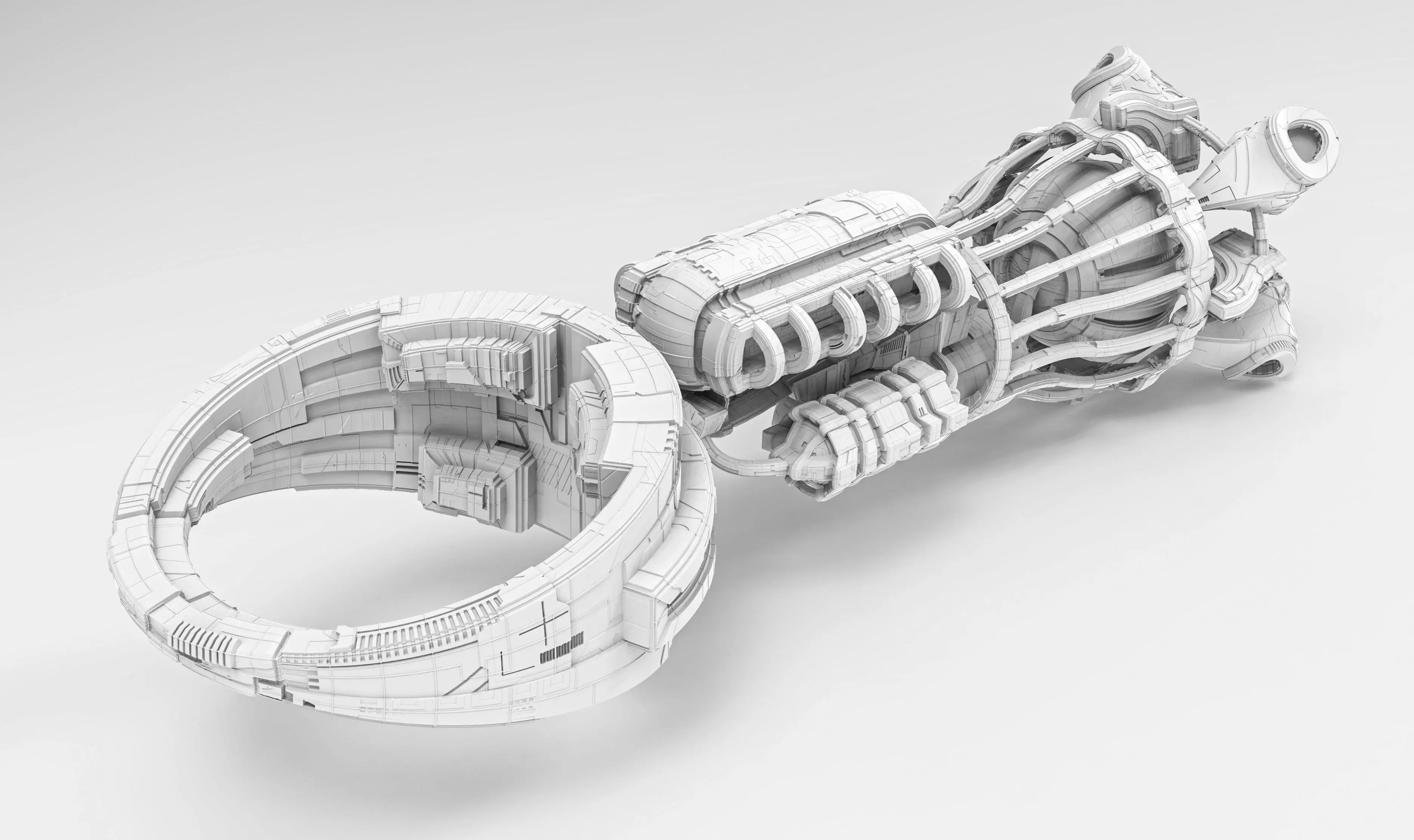 space equipment node 00197 3D model