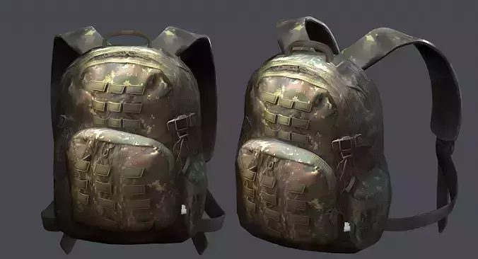 Backpack military combat Black baggage bag luggage