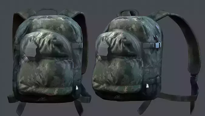 Backpack military combat Black baggage bag luggage