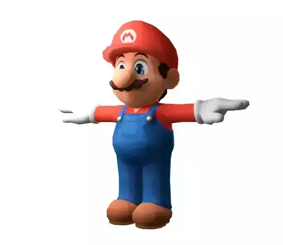 mario movie 3d model 3D model