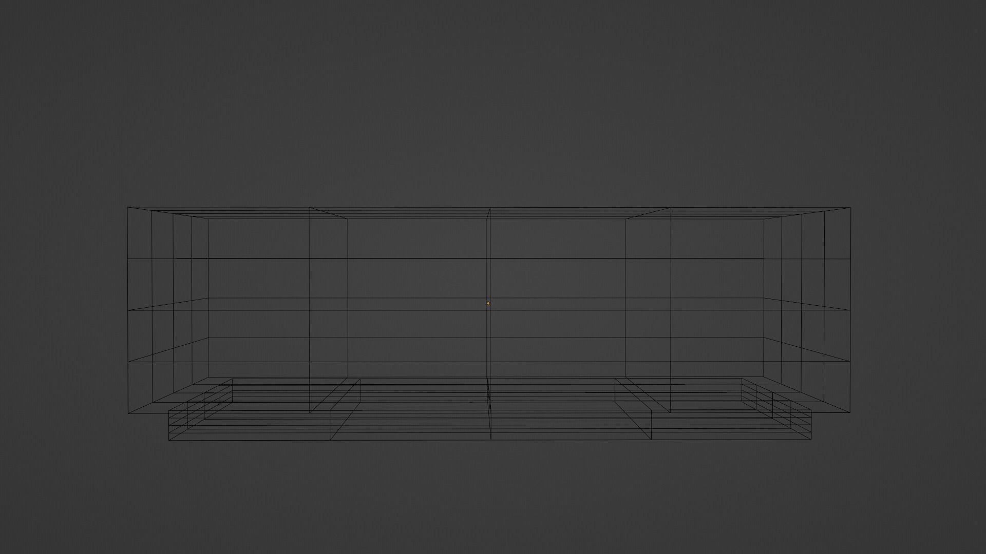 Wooden table 3D model_6