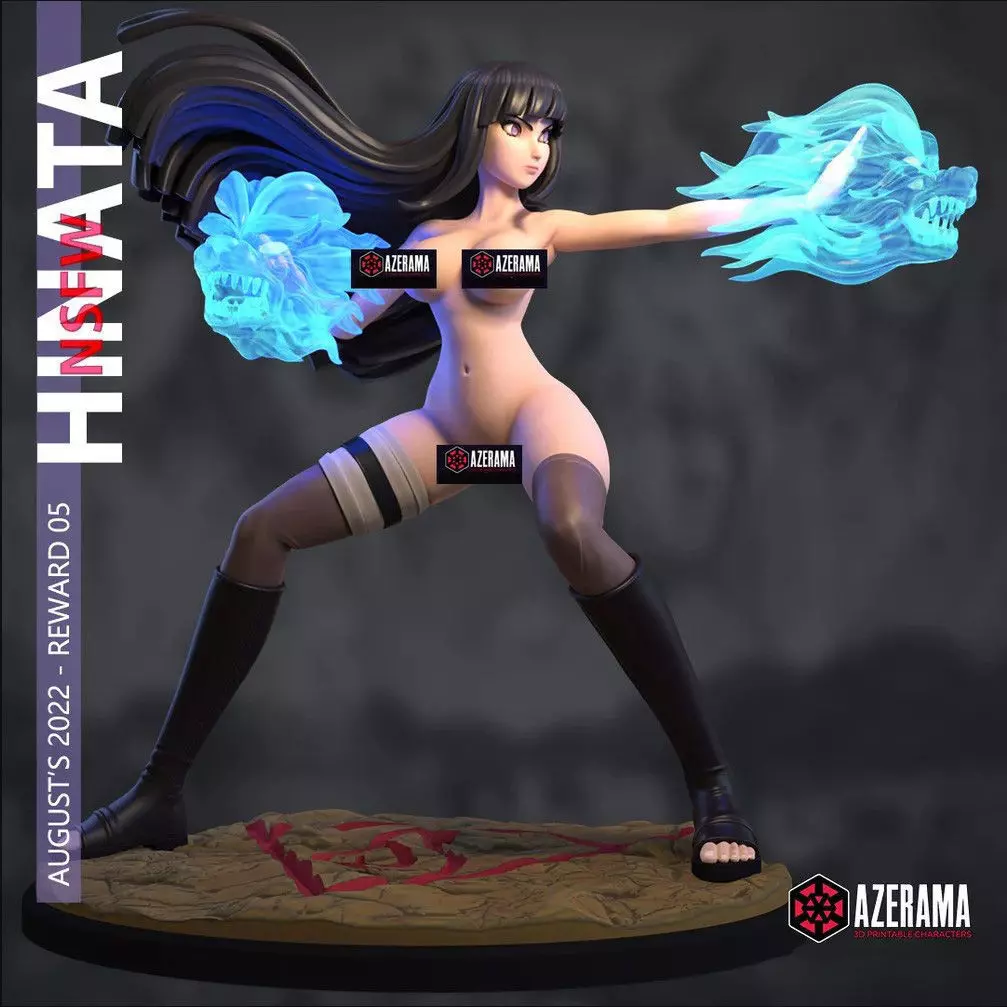 HINATA NSFW STL READY FOR 3D 3D print model