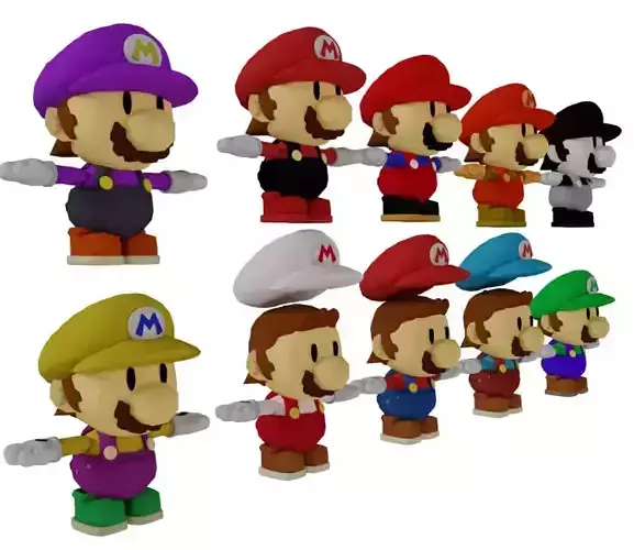 paper mario pack