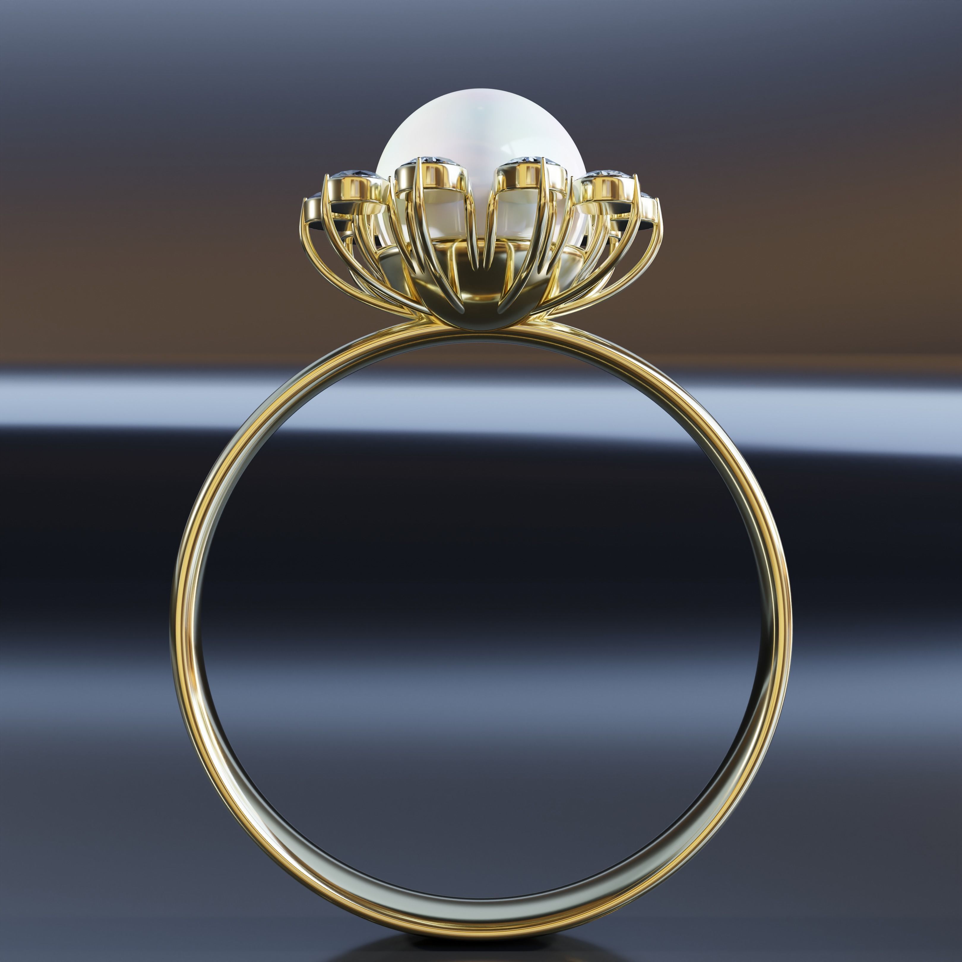 RING 08 3D print model_2