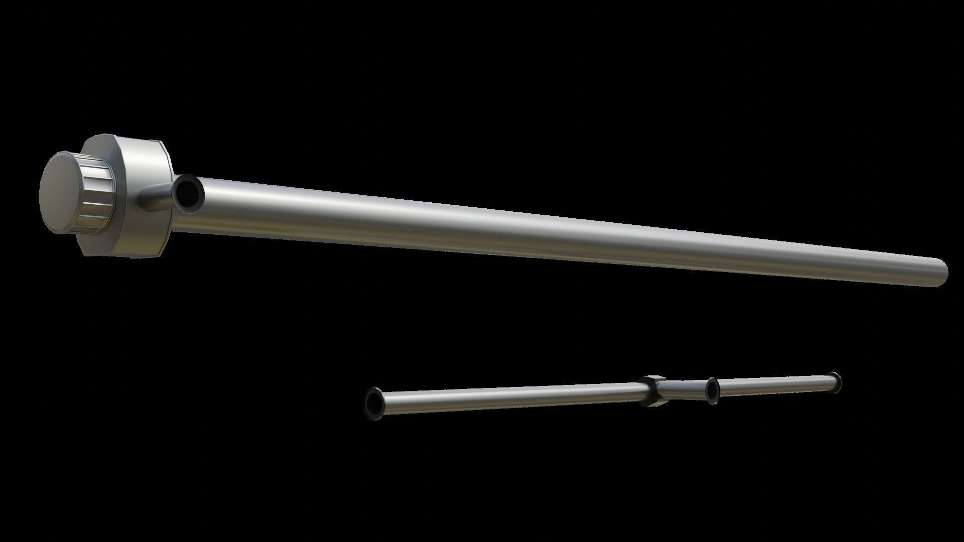 Roll Up Gate with Setbuild Options Low-poly 3D model_38