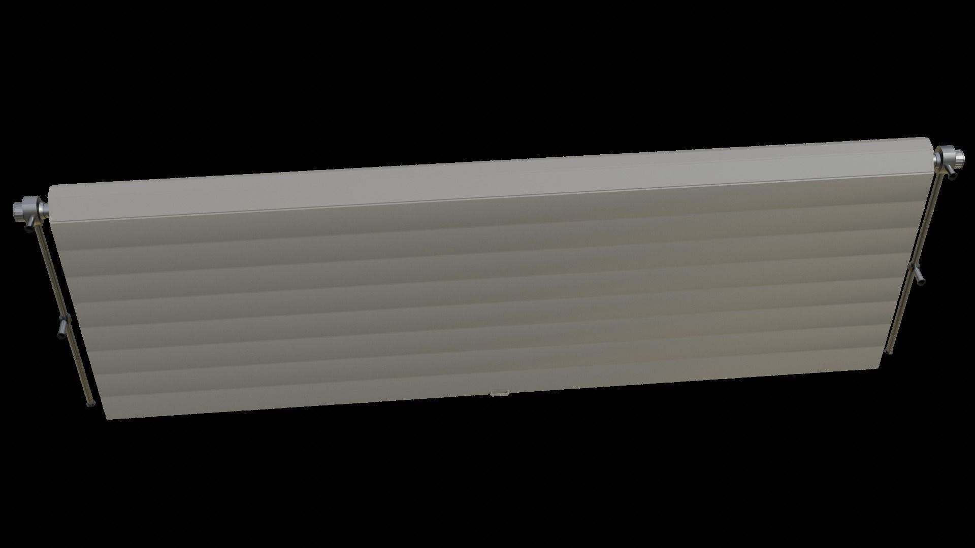 Roll Up Gate with Setbuild Options Low-poly 3D model_29