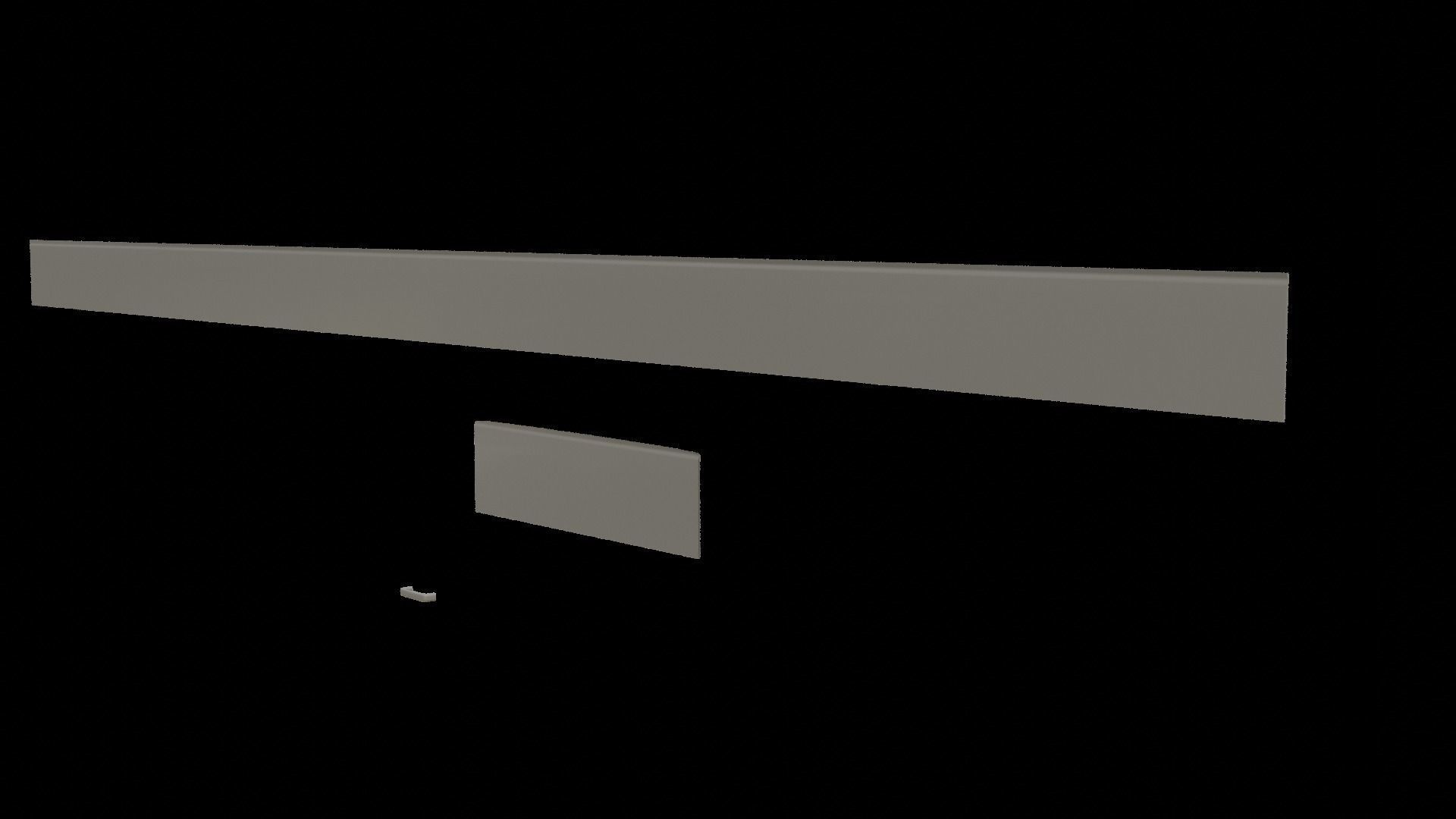 Roll Up Gate with Setbuild Options Low-poly 3D model_35