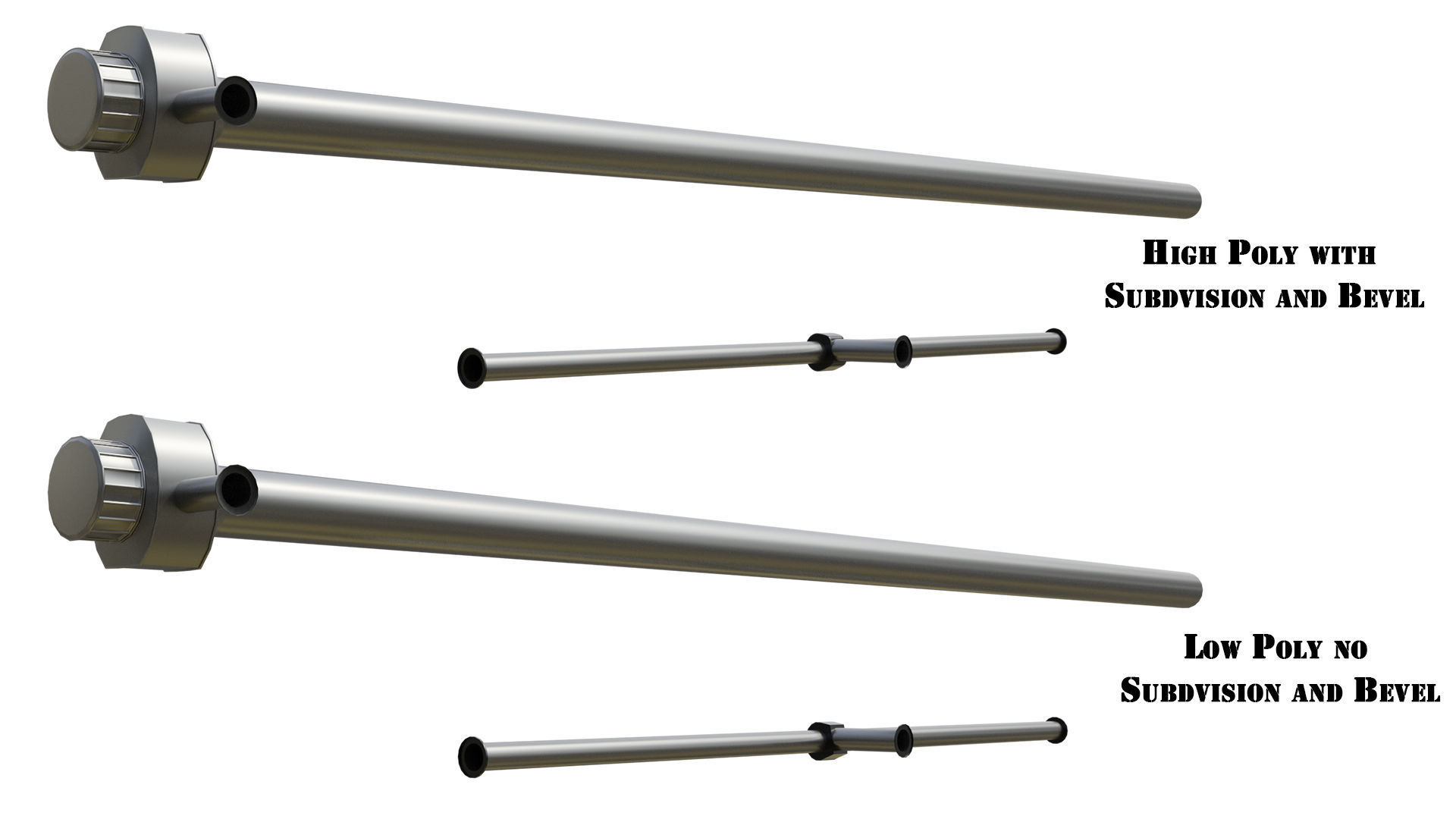 Roll Up Gate with Setbuild Options Low-poly 3D model_12