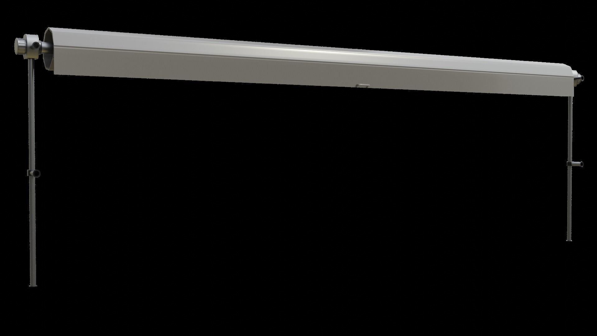 Roll Up Gate with Setbuild Options Low-poly 3D model_18