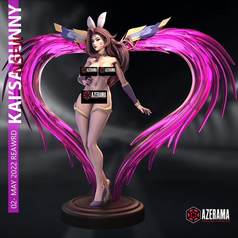 KAISA NSFW STL READY FOR 3D PRINTING 3D print model_2